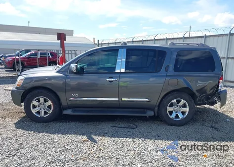2007 Nissan Armada Le z USA, uszkodzony, nr VIN 5N1BA08A27N709363